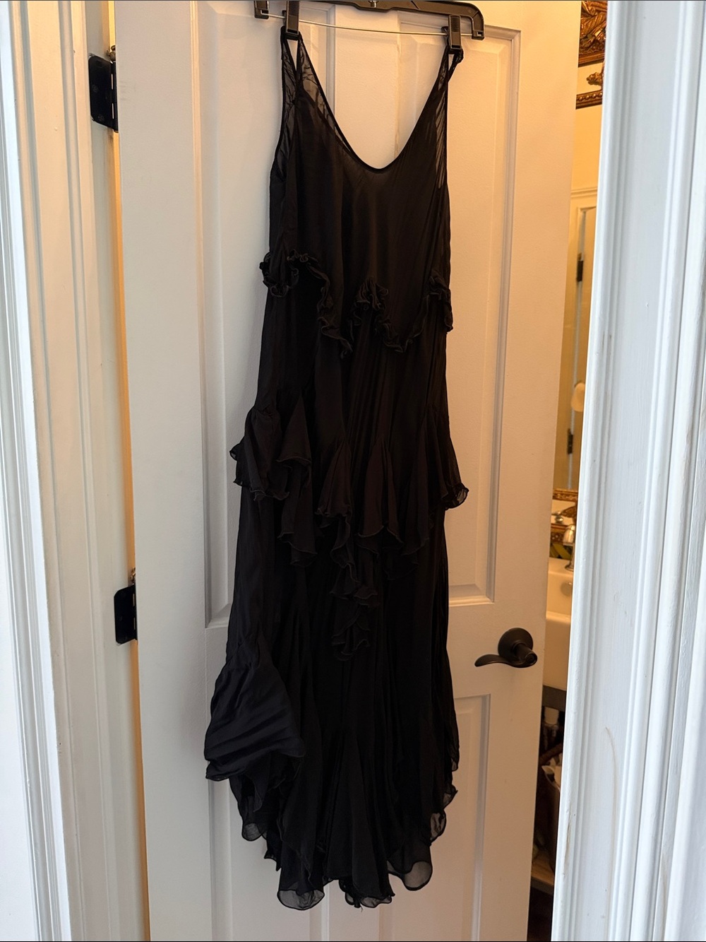 asymmetrical slip dress zara Black Ruffled zara red dress 2023